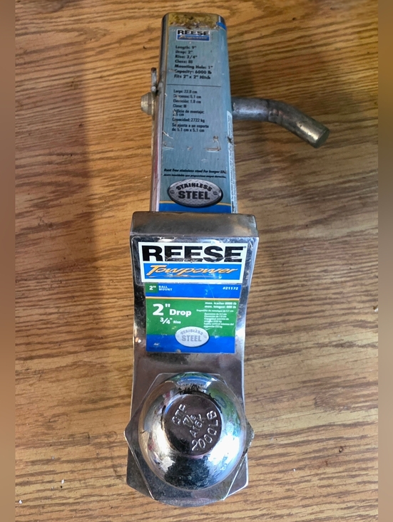 Other - Reese Towpower 2" Drop 3/4" Rise Ball Mount